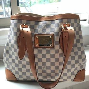 Louis Vuitton Damier Azur Hampstead MM